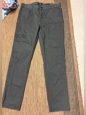 Banana Republic Slim Fit Pants in Dark Gray